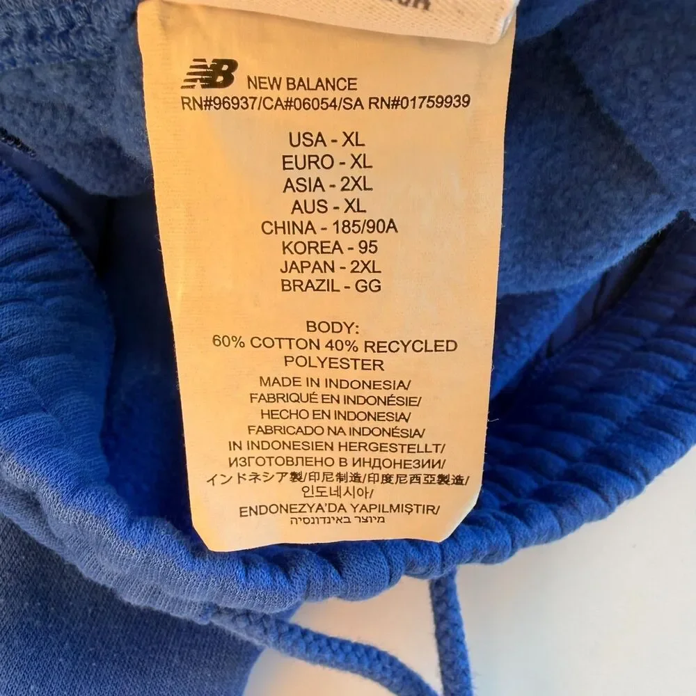 New Balance Jogger Sweatpants Lot of 2 Men's XL Gray Blue Athletic Fleece Pants